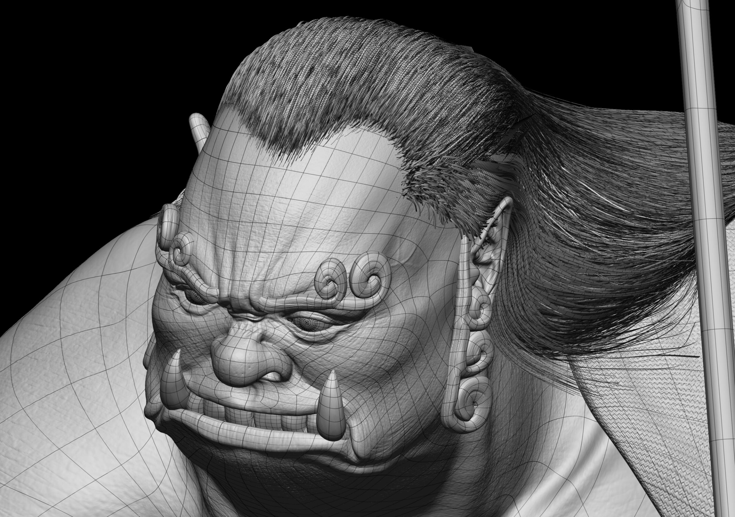 Jinbe Face Wire